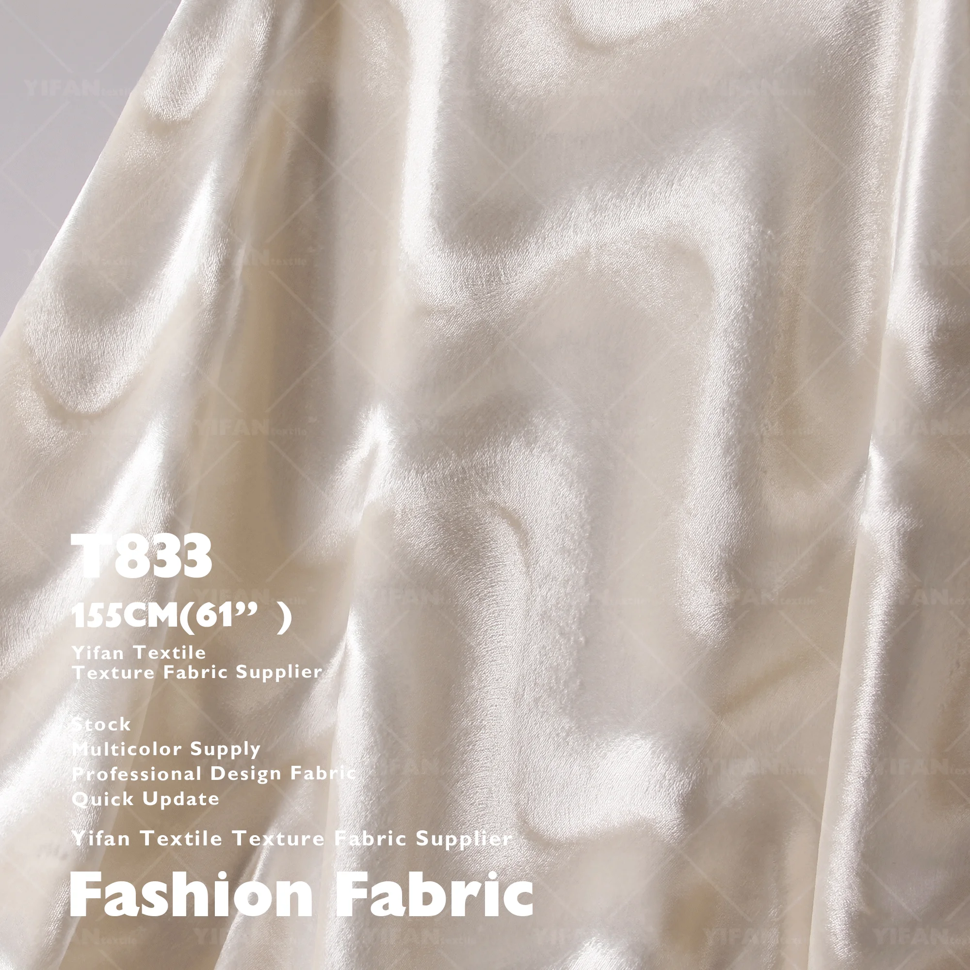 2025 Autumn And Winter Water Ripple Texture Imitation Acetate Stone Grinding High Gloss Embossed  Velvet Fabric For Dress