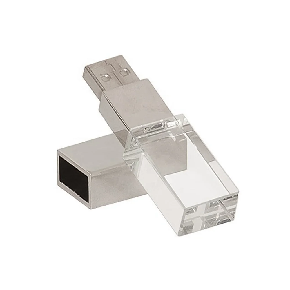 Fillinlight Acrylic Crystal Rectangle Shape USB Flash Drive GS003