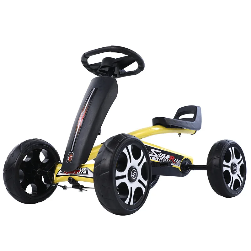 Newest Pedal Go Karts for Kids 24v Ride on Car Battery Powered Electric Go Kart Pedal Cars for Kids
