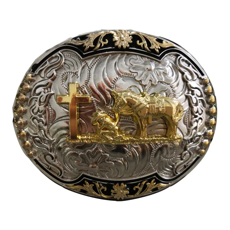 Rodeo Mexico Eagle Cowboy belt Buckle
