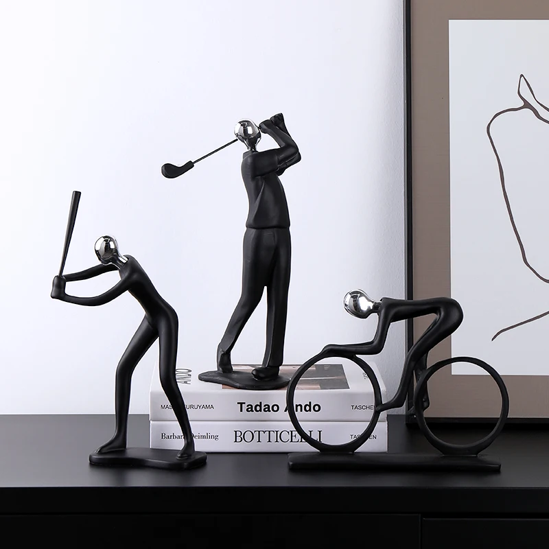 Polyresin Abstract Characters Crafts Ornaments Human Figurine Resin Decor Human Statue Sculpture