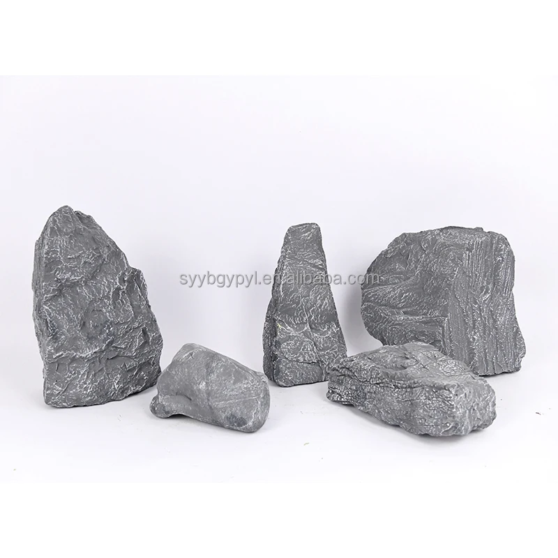 Hand-make Real Touch High Simulation Decorative Stones Artificial Stones for Indoor Decoration