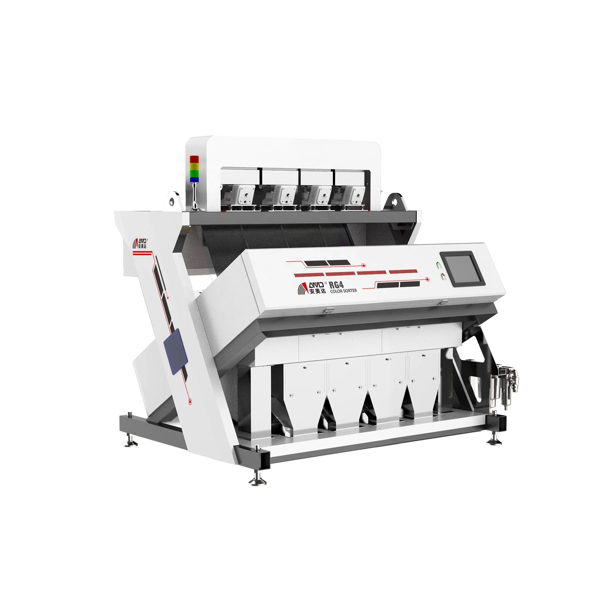 4 chute AMD rice color sorter machine colour sorter machine with competitive price