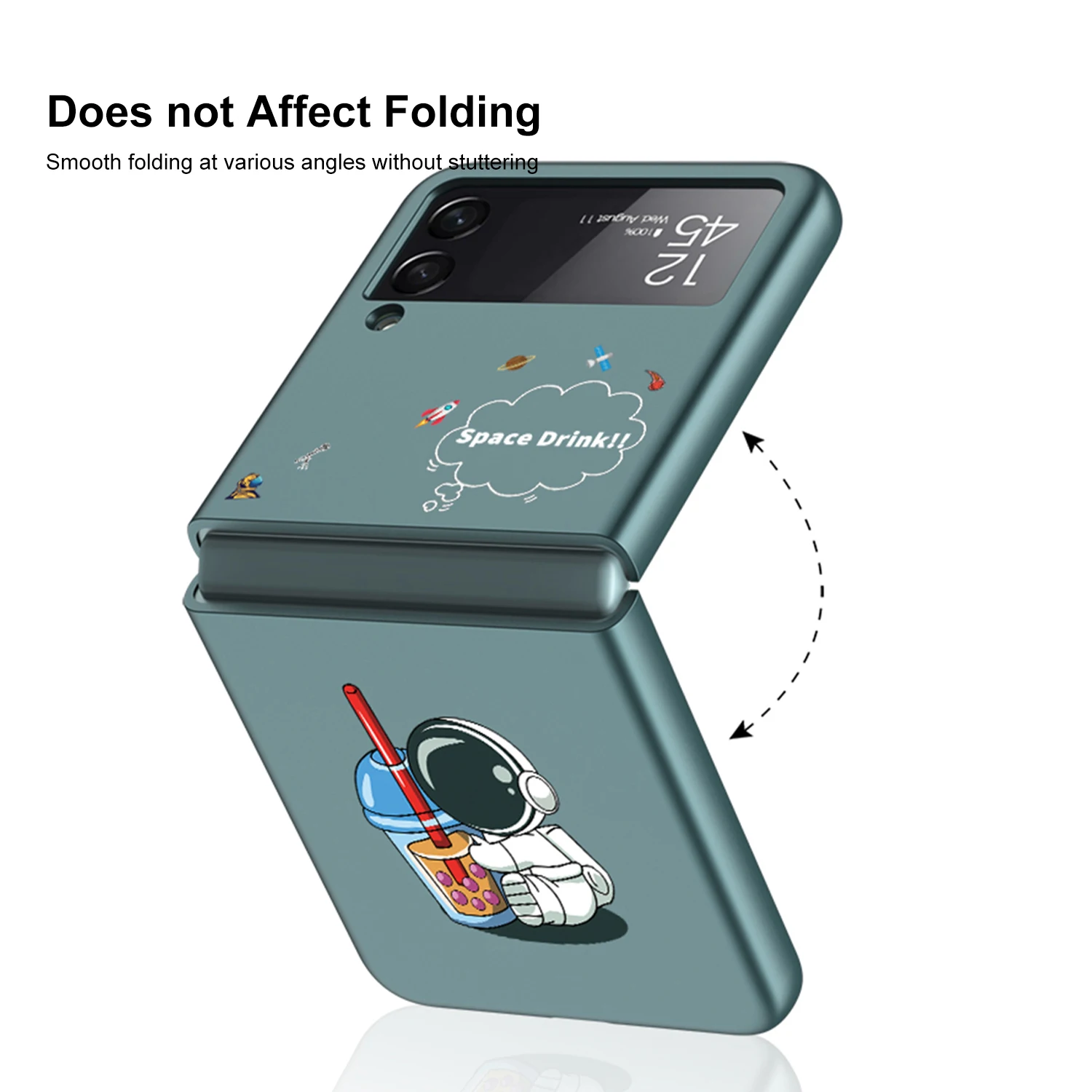 Подходит для Samsung galaxy z flip 3 чехол из поликарбоната матовый ударопрочный жесткий чехол складной чехол для мобильного телефона по заводской цене