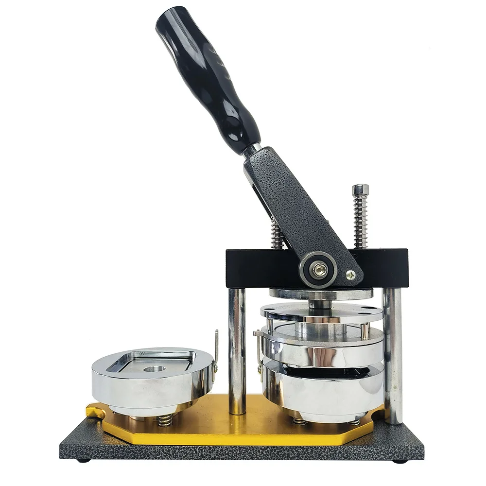 New 50x50mm Square Magnetic Refrigerator Magnets  Customizable Magnets for DIY Creations with Manual Button Making Machines