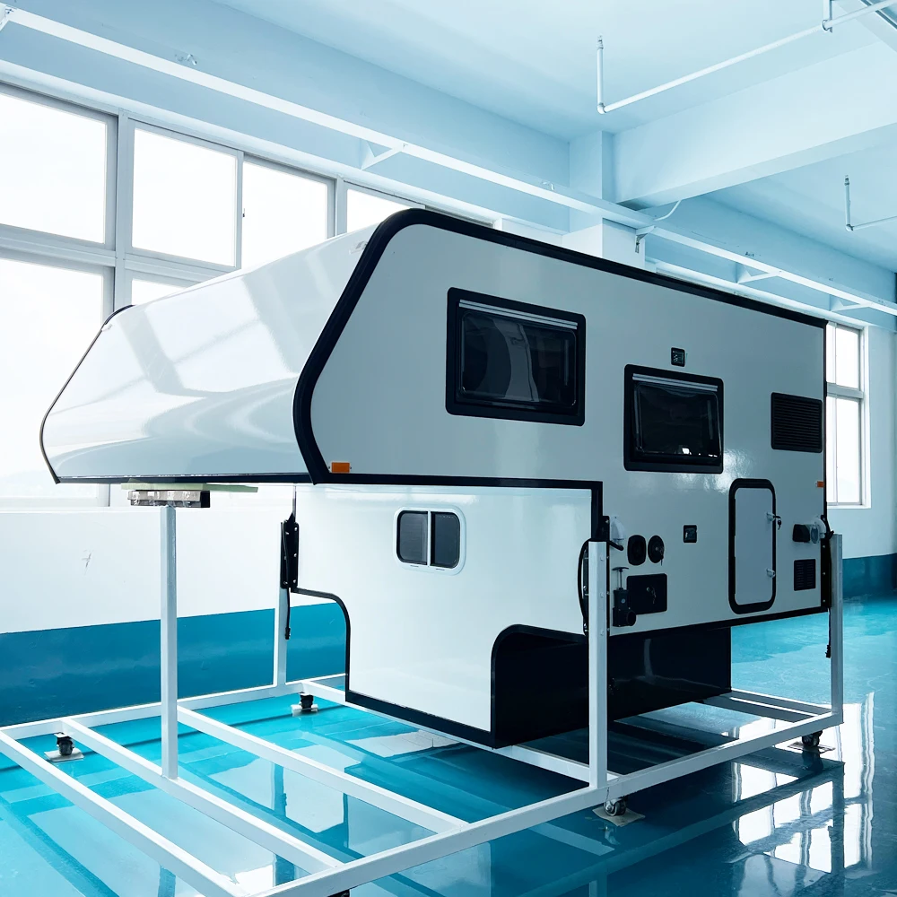 ECOCAMPOR Slide on Hard Top Truck Camper For Dual Cab Pickup Truck