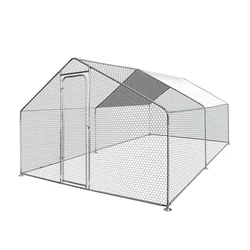 Jaalex Cheap Portable Big Hen Egg Laying Walk In Chicken Coop For Chickens Mobile With Large Run
