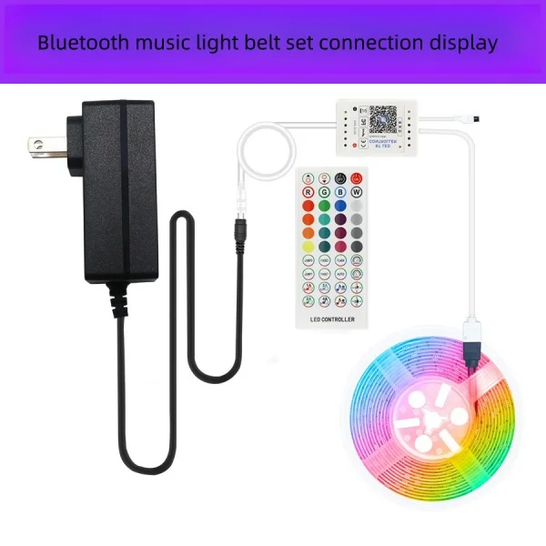 5050 RGB музыкальное освещение Светодиодное праздничное для семейных встреч