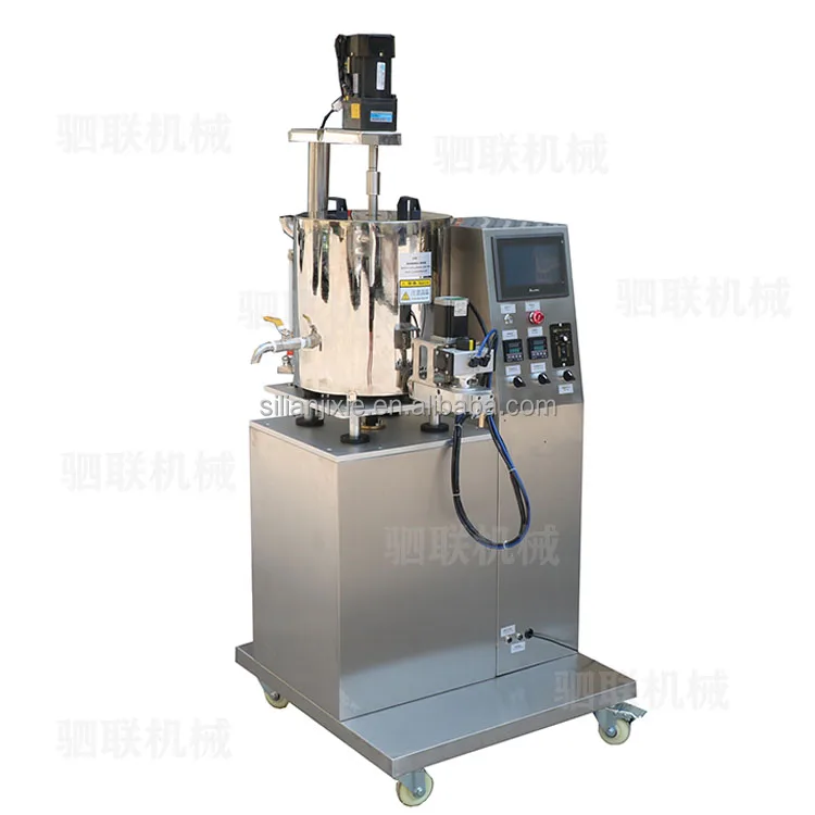 SilLian Best selling Single- Head Quantitative servo motor  heated filling machine  for cooling oil deodorant Wax Jar Sauge