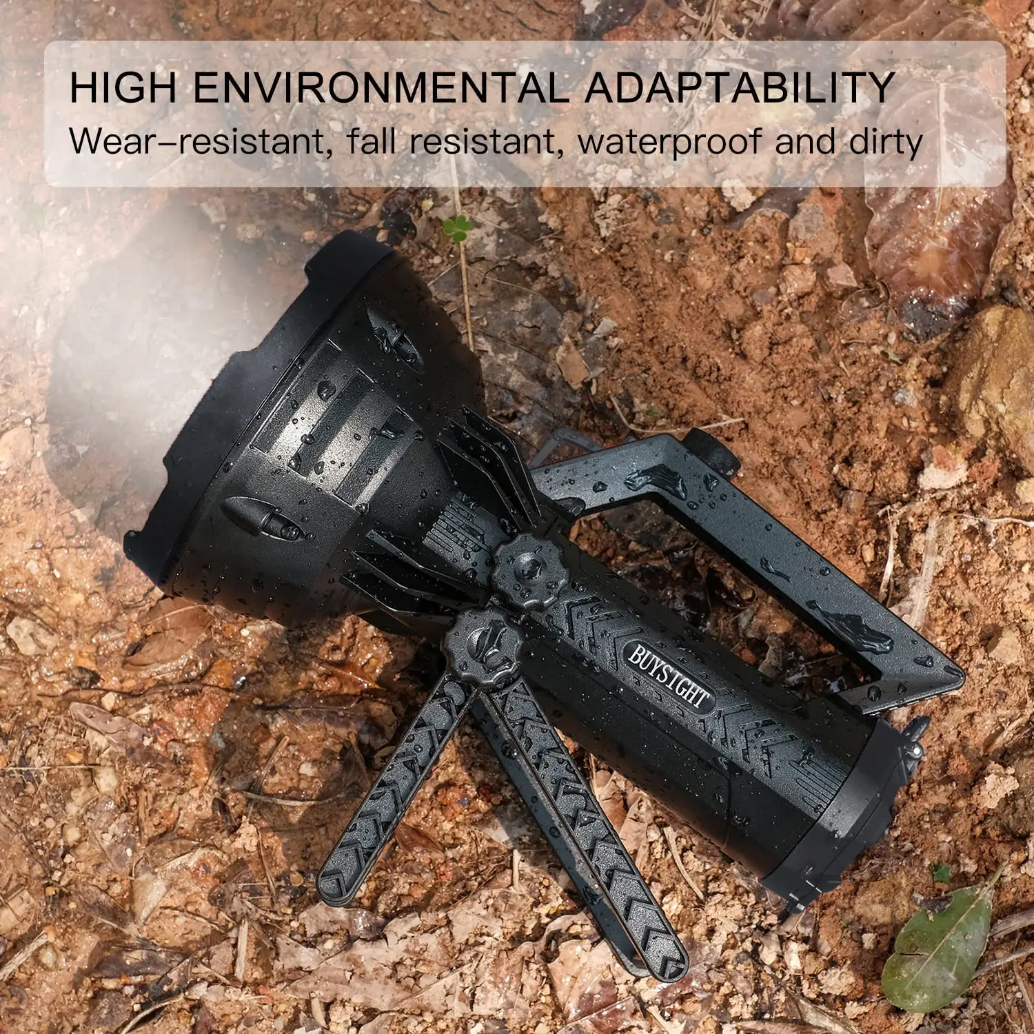 Factory 20000LM brightness Waterproof IP67  led Spotlight with USB C fast charging long lasting working floating flashlight