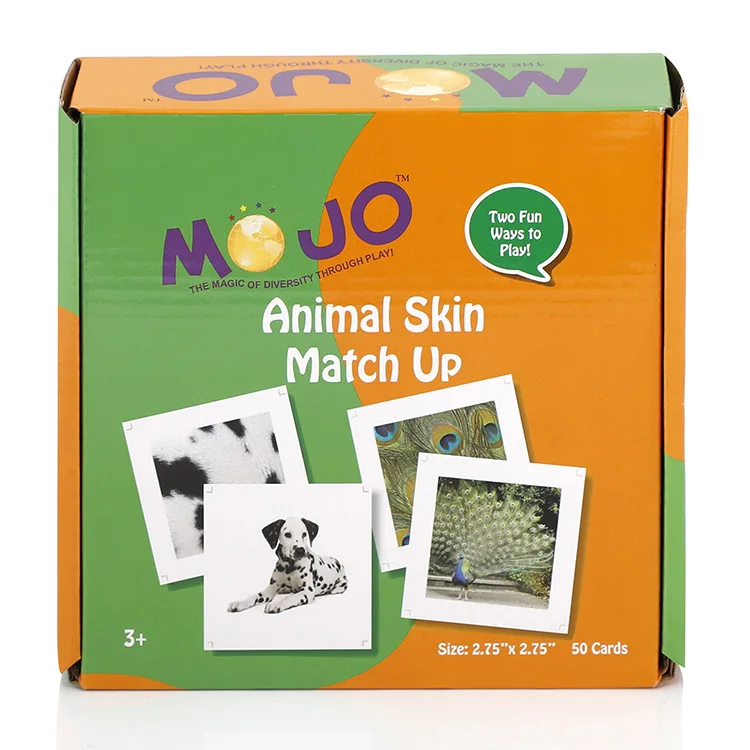 OEM Custom Printed English Learning Playing Cards Educational card game manufacturer for Kids Children