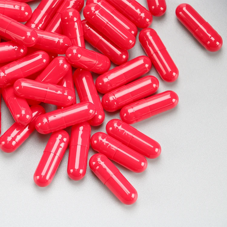 Custom Printed High Quality Gelatine Empty Capsules Shell Separated