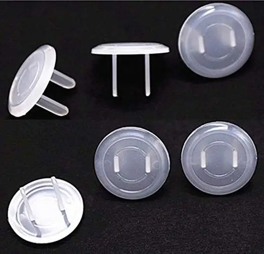 USA Babyproof Outlet Plug Cover Childproof Socket Anti-Electric Shock Protector