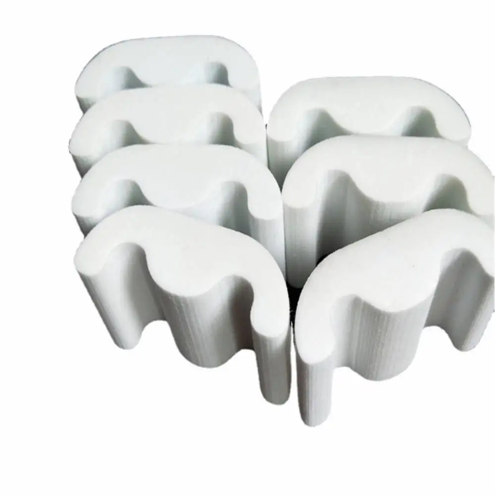 Custom white soft eva or pe foam watch box pillows for Men & Women Jewelry Display Drawer  Showcase with Glass Lid