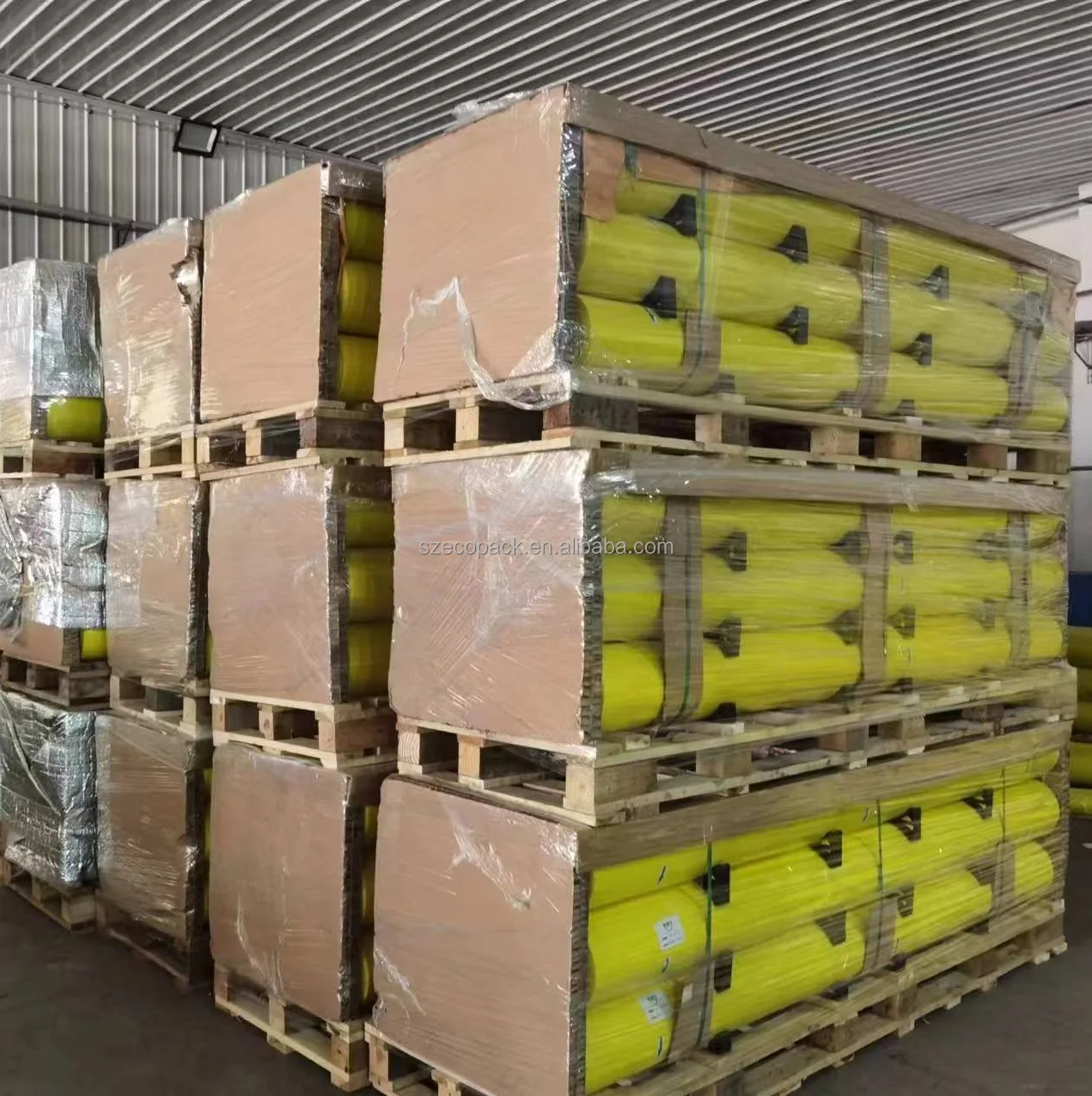 ECOPACK automatic machine use Cotton packaging packaging technique solution material