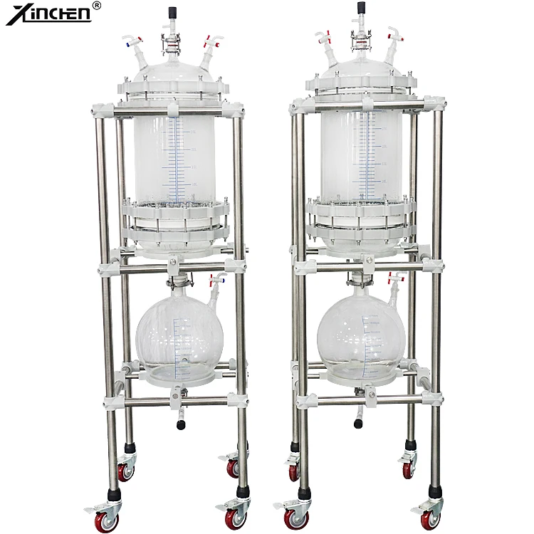 Горячая распродажа лабораторный 10l-50l съемный вакуумный фильтр для керамических нутских фильтров