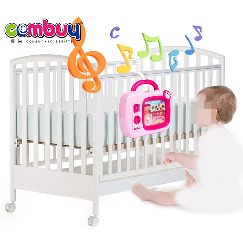 Cute infant early learning musical mini baby tv toys