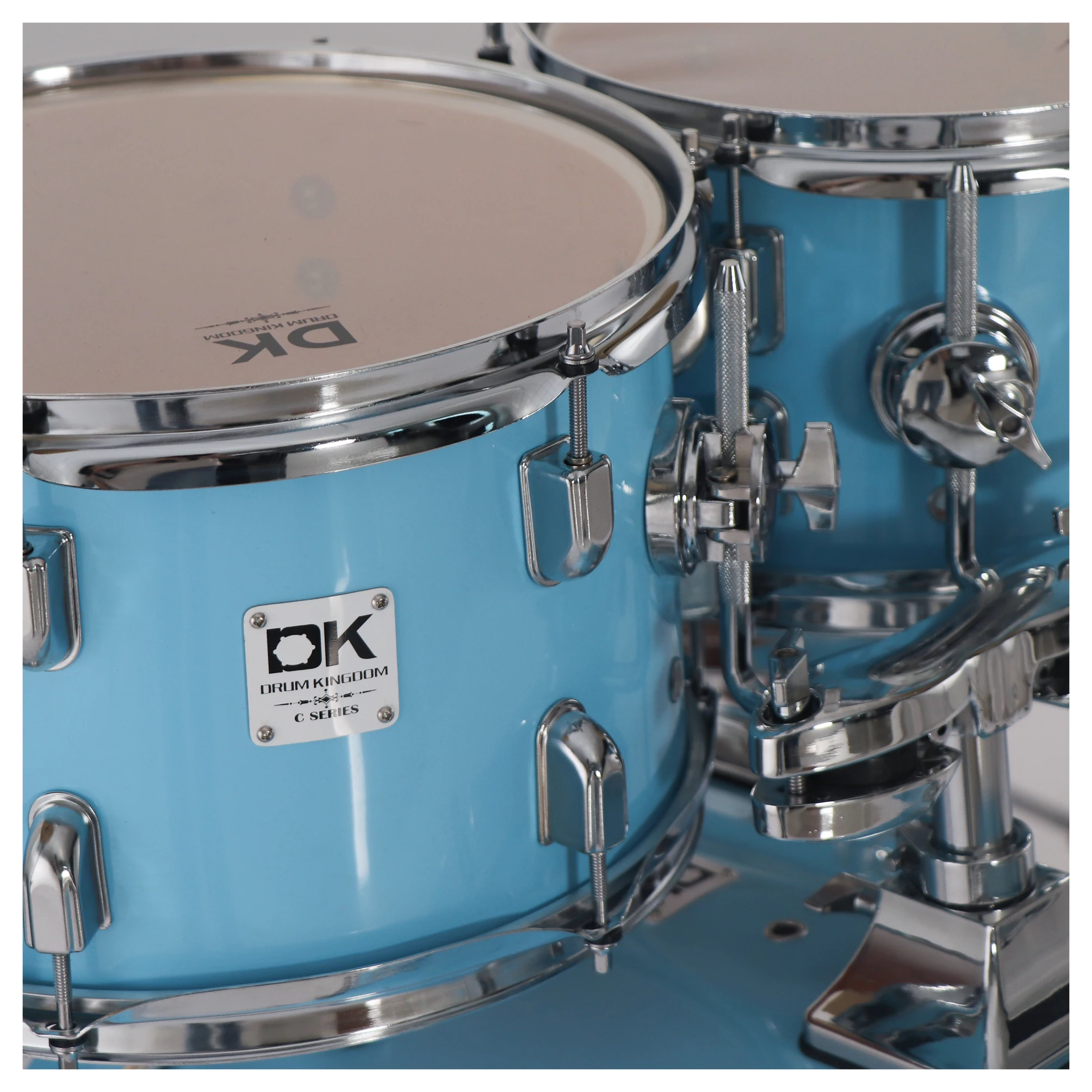 Musical instruments low price poplar acoustic drum set for kids and adult