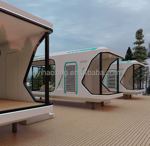 Prefabricated Modular Home European Style Container mobile house capsule house