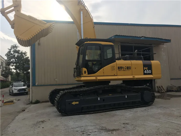 China and Japan made Komatsu PC450-8 crawler excavator, 2021 model Komatsu 45 ton large scale digger in China
