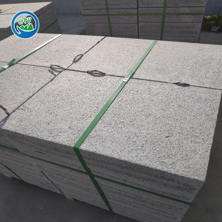 Middle Grey Granite Paving Tiles Thick Granite natural stone Paver For Floor garden and project