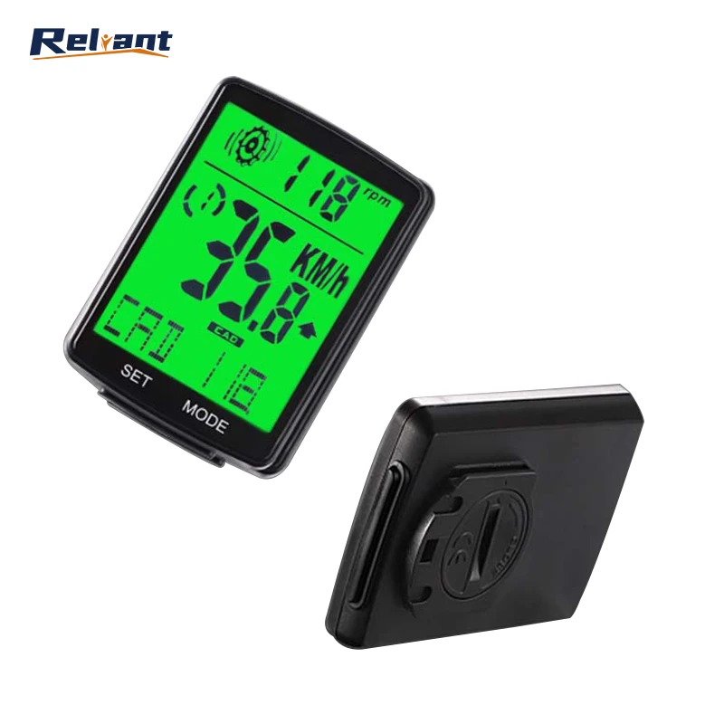 Wholesale Large Screen 3 in 1 Wireless Rainproof Cycle Computer Bicycle