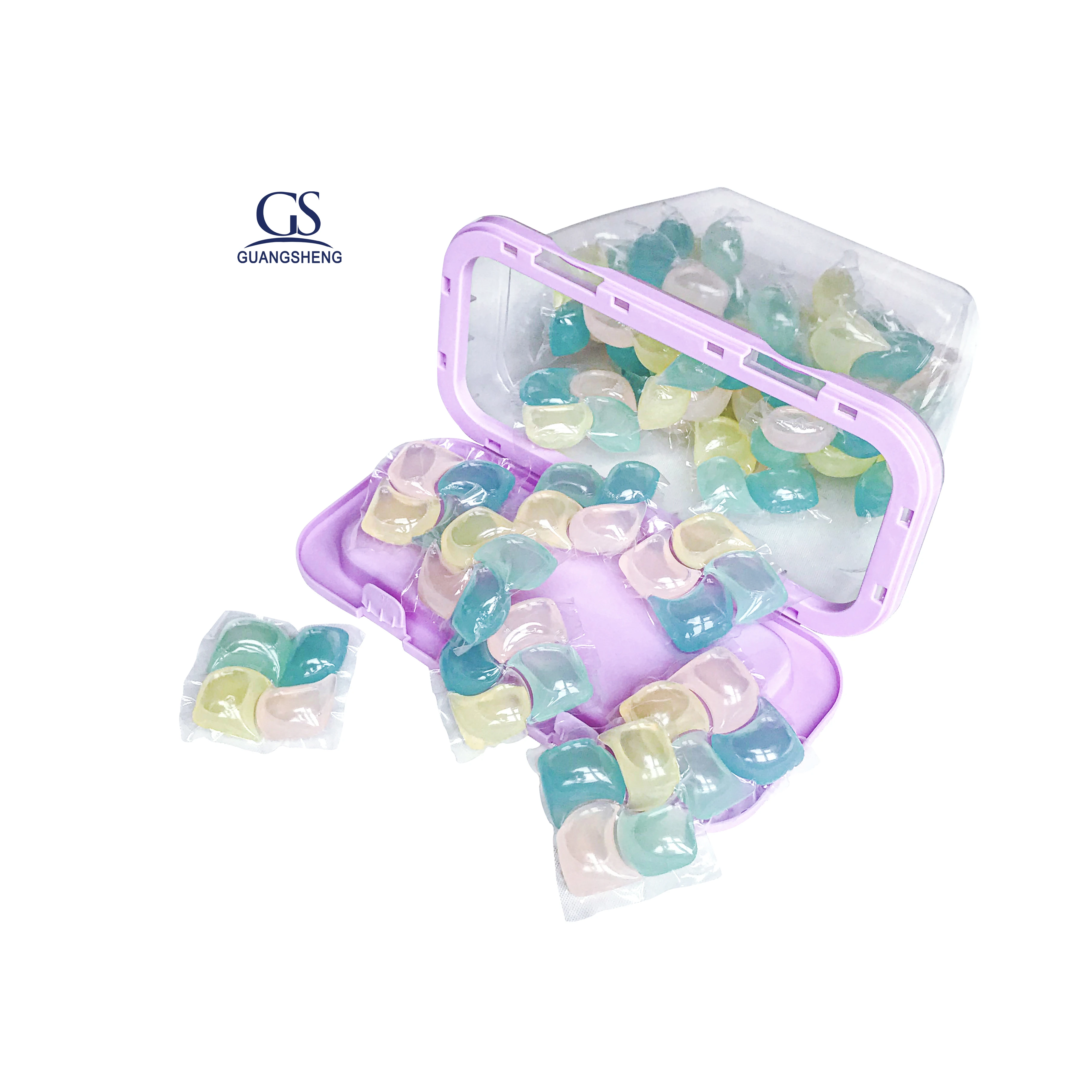 eco-friendly private label high concentrate laundry detergent pods washing capsules