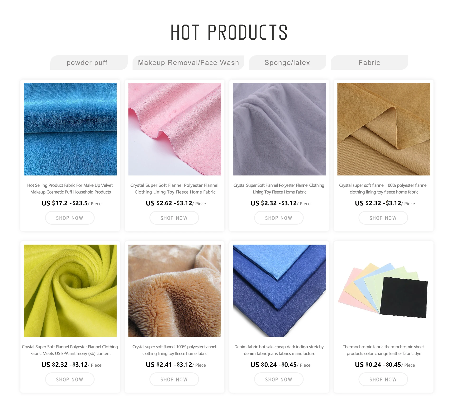 32S cotton David clothing fabric, pure cotton single-sided autumn and winter set school uniform knitted looped fabric