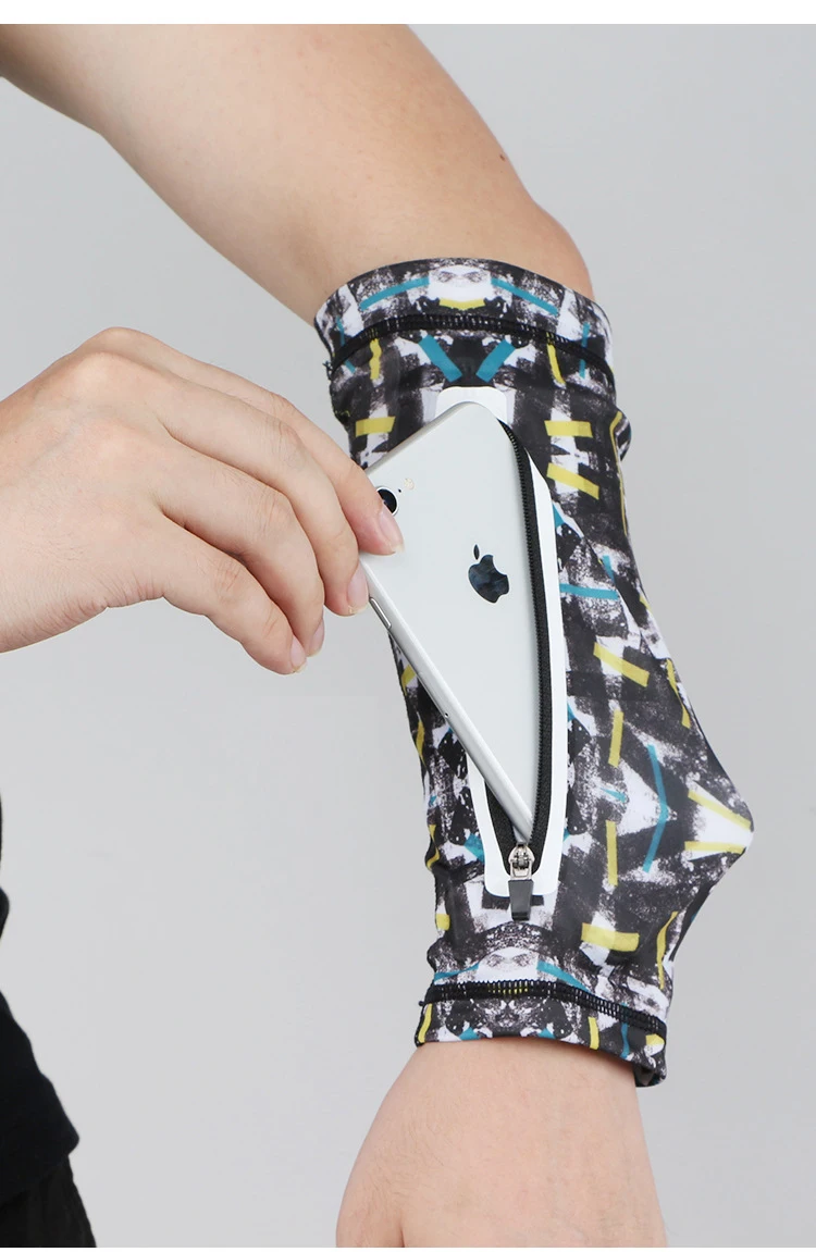 China Factory Sun-proof  Arm Protector Cycling Sport Elbow Sleeve For Phone