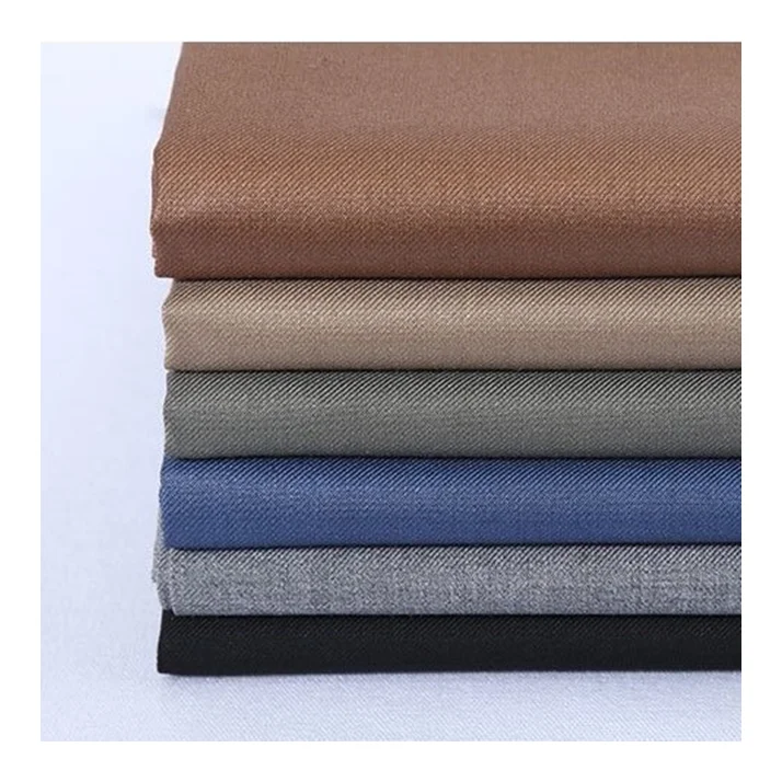 Английский selvedge саржа 80 20 Смешанная клетчатая вискозная полиэфирная ткань для мужчин