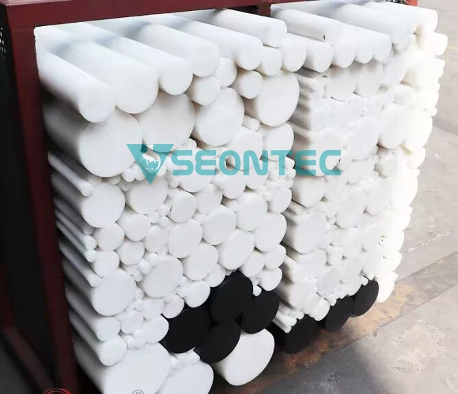 White Black Color Extruded POM Acetal Delrin Rod POM-C Product