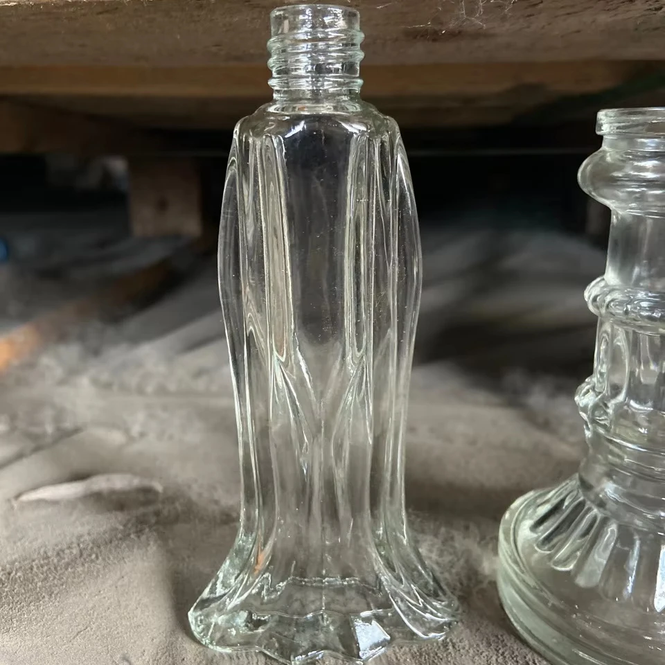 kinglong supply fishtail glass perfume bottles