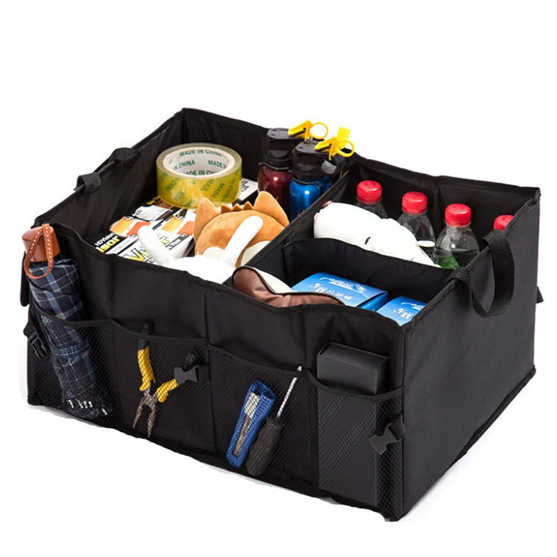 Super September Multifunctional Collapsible Durable Car Cargo Organizer Storage Bag
