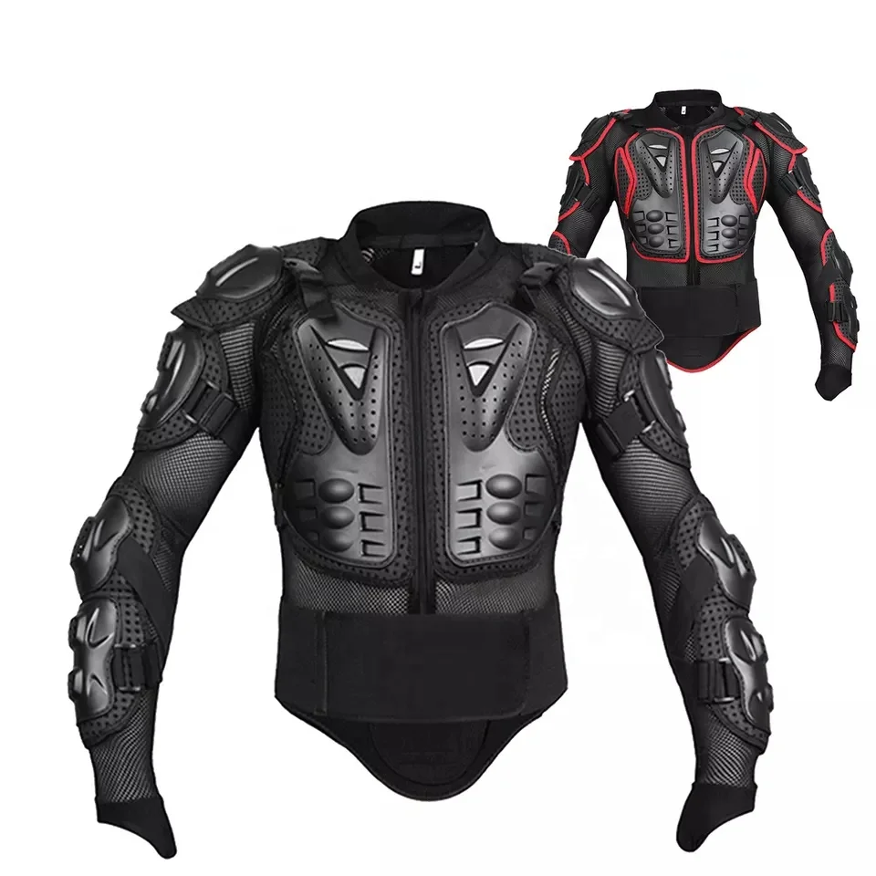 Customizable Riding Safety Protection PE Shell Breathable Motorcycle Body Armor Jacket for Men