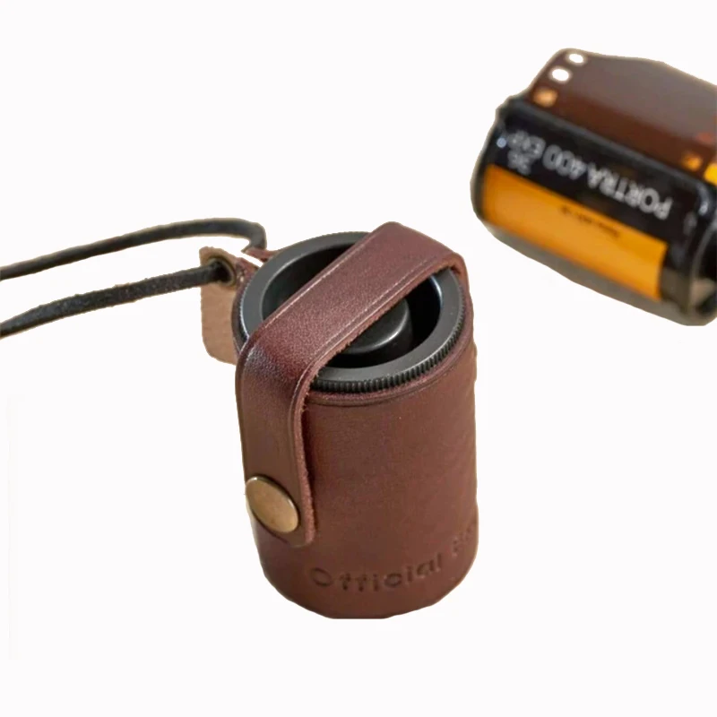 35-мм пленки для хранения кожаный чехол для путешествий фотопленка кожаной коробке фотографии пленка защитная крышка