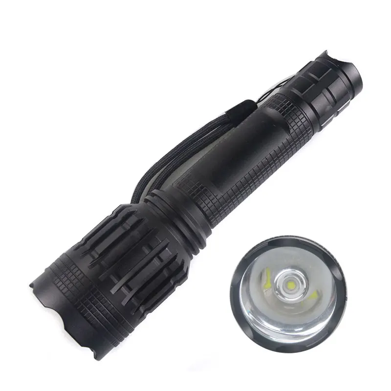 Security rechargeable torch light lower price Waterproof Flashlight usb rechargeable led long distance torch