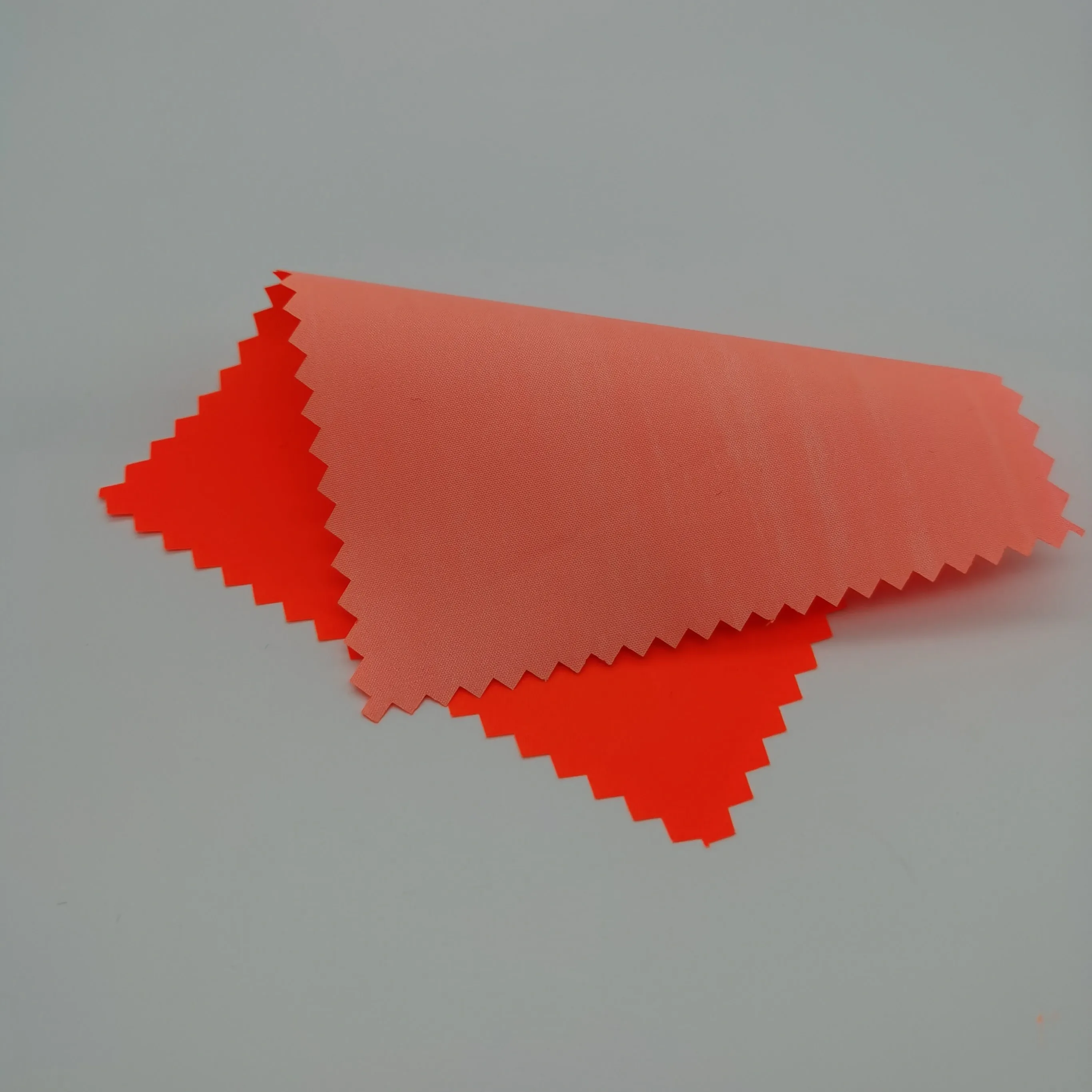 High Quality Orange Polyester Waterproof Hv reflective Fabric for high visibility jacket