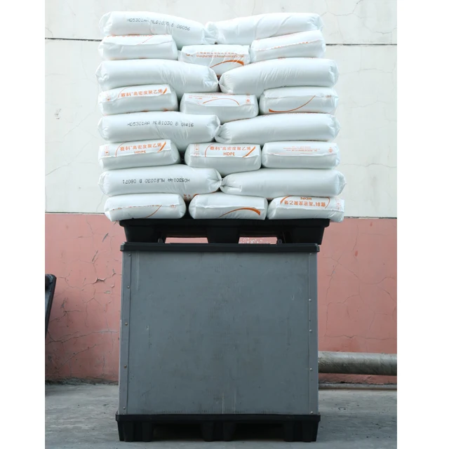 
Heavy Duty HDPE Mesh Collapsible Folding Stackable Plastic Pallet Box in Guangdong 