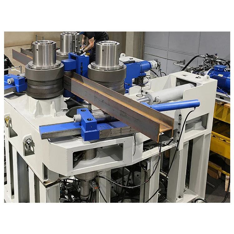 Made In Italy Customized High Efficiency 3 Rolls Section Steel CNC Hydraulic Profile Roll Bending Machine Price