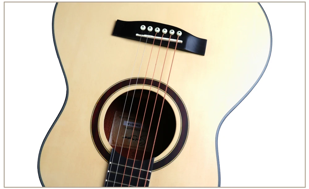 China factory OEM logo economical satin finishing travel mini 36 inch 3/4 Spruce top acoustic guitar