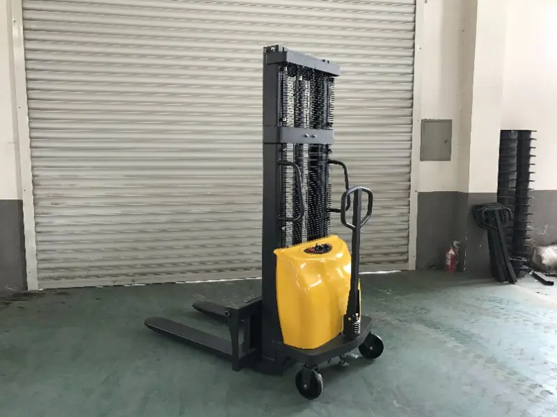 Customizable hydraulic electric stacker, 1 ton and 2 ton load capacity truck