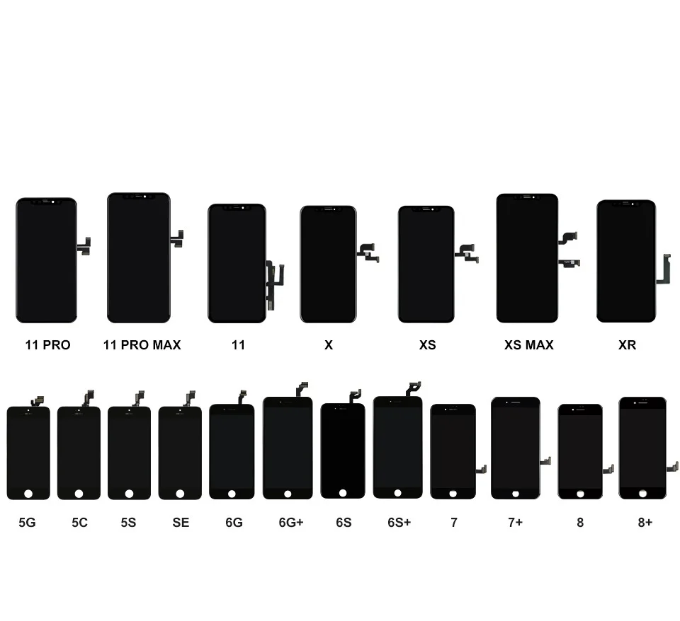 Hot Sale Mobile Phone Touch Display Incell Lcd Screen For Iphone 5 6 7 8 Plus X Xr Xs Max 11