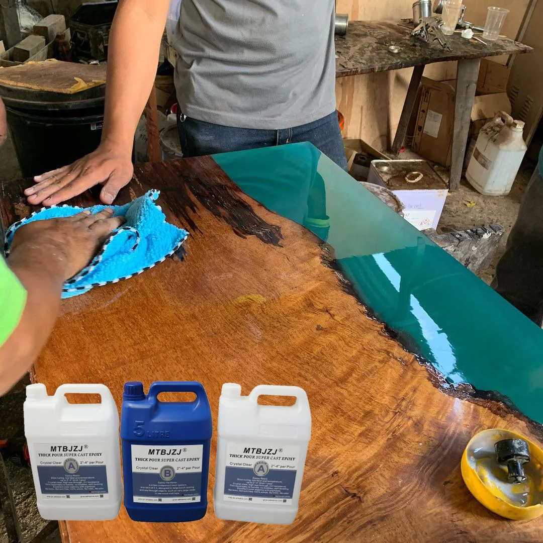 Epoxy Resin Adhesive Crystal Ab Glue 5 KG Barrel