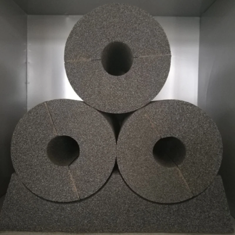 Non-combustible Fireproof Cold Insulation Cellular Glass Foam Glass Pipe Tube For Low Temperature Pipe
