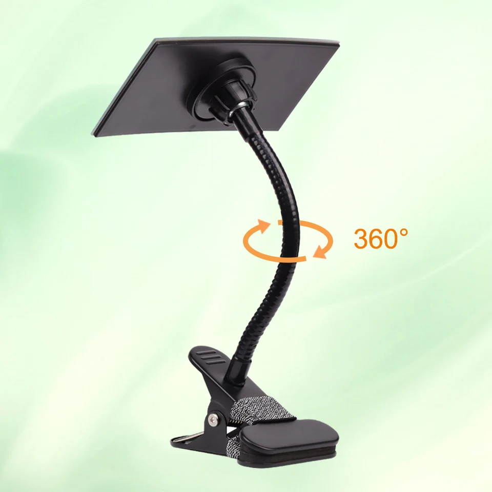 Flexible Clip-on Mirror for Salon Moonlight Eyelash Extension Clip on Computer Desk Security Rearview Office Personal Privacy