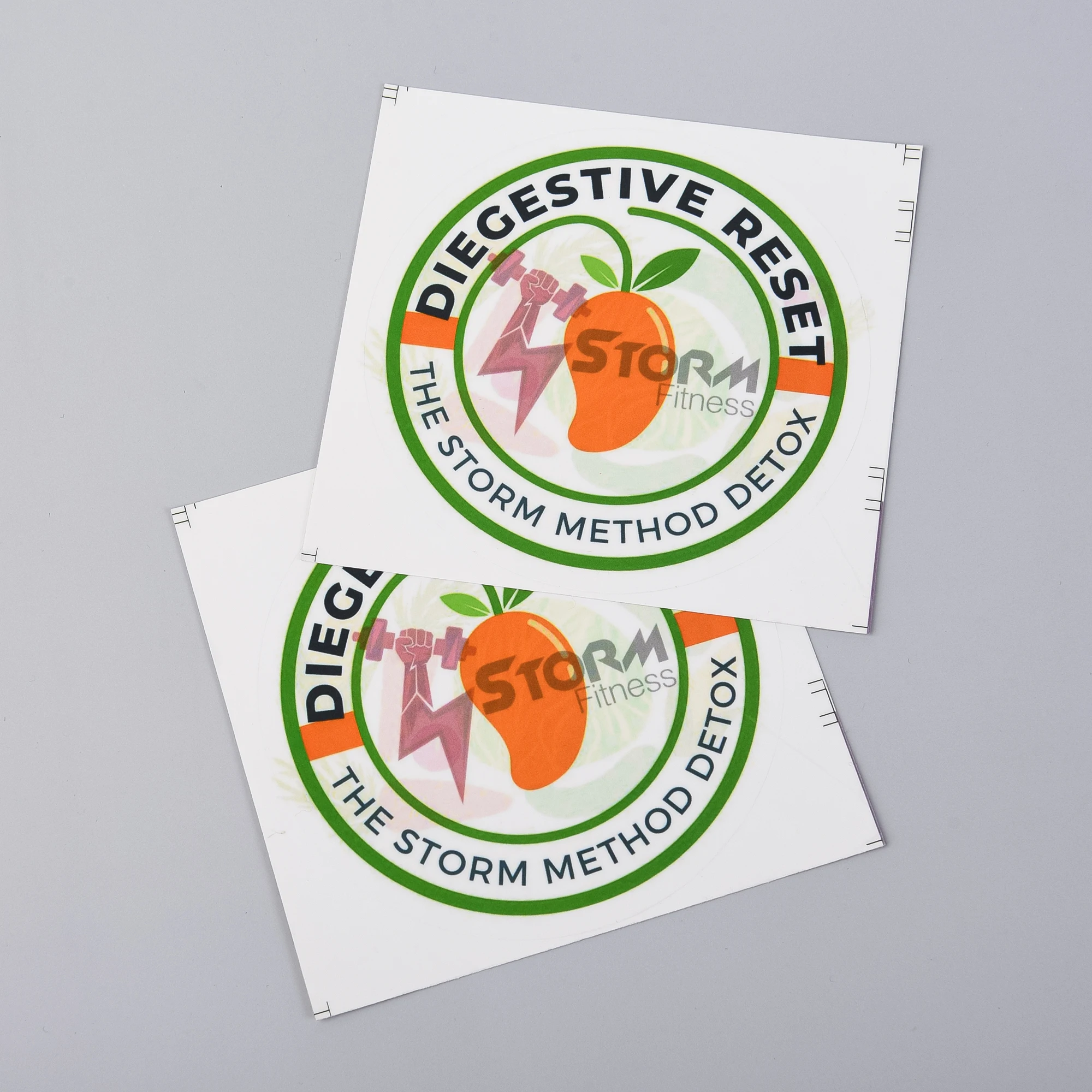 Manufacture custom stickers logo printing vinyl sticker paper sticker label roll