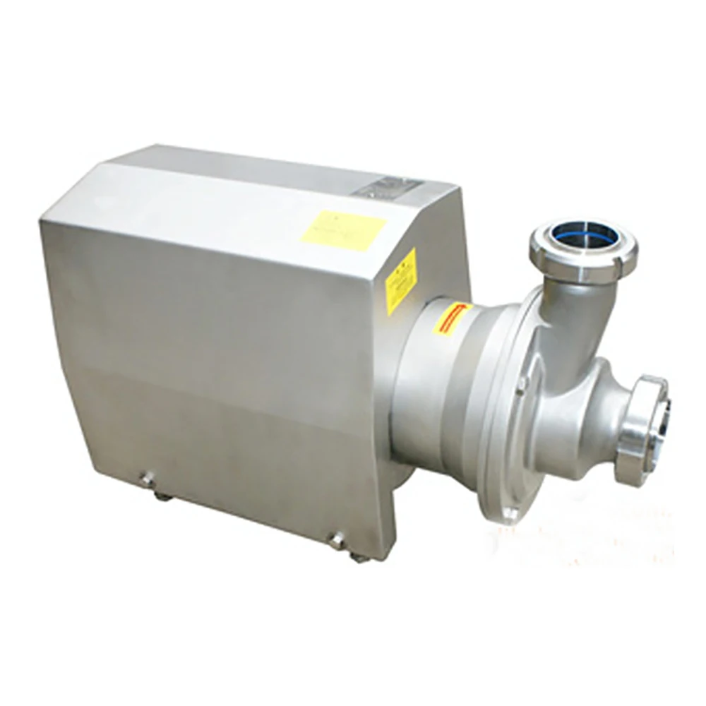CIP-B20-4kw 5.5HP Food Grade SS316L Industrial Transport Acids Self-Priming Pump with Siemens Motor on and off Control Box