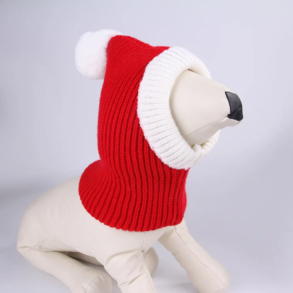 Costume Christmas Pet Apparel Accessories Dog Clothes  Autumn Winter Hat Coat Cape Scarf Hat for Dog Cat Puppy