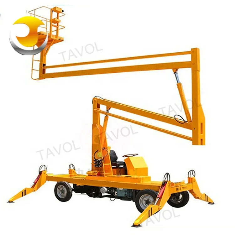 Traction Folding Arm Lift  Platform Electric Aerial Work Platform