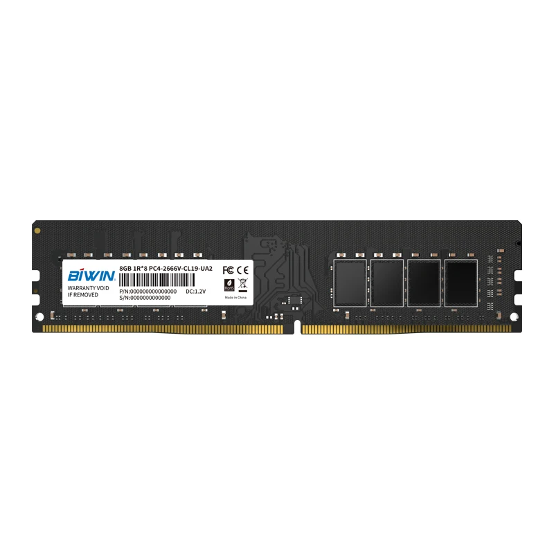 BIWIN оперативная память чип DDR4 Udimm Desktop Memory 2666 МГц CL19 один